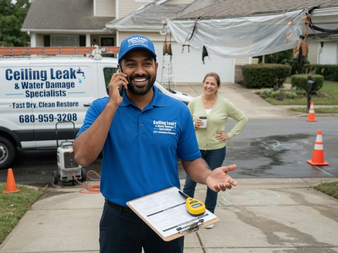 Ceiling Leak Cleanup Guntersville, AL FAQs